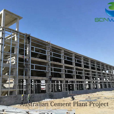 مستودع هيكل الصلب مع شهادة ISO 9001 والحديد الدائري