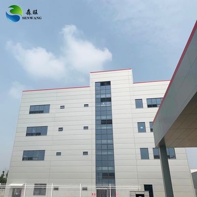 بناء هيكل فولاذي مصنوع من قبل مخصص للاستخدام التجاري Q235/Q355