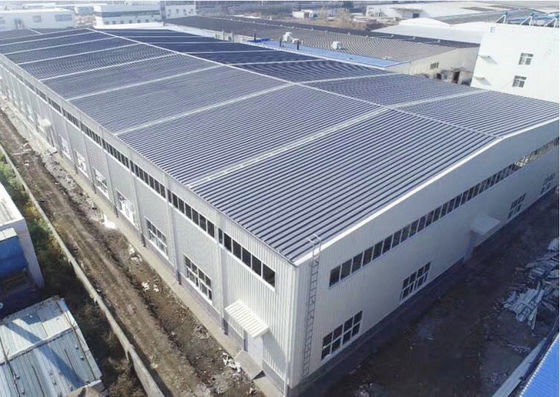 مستودع هيكل الصلب مع CZ بورلين و سقف لوحة ساندويتش