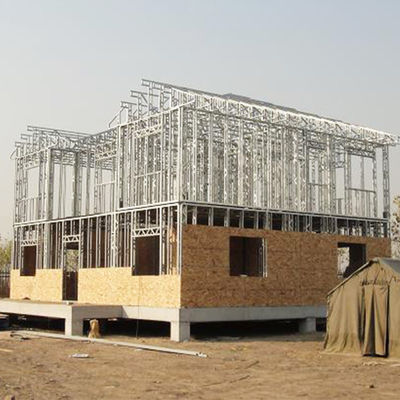 Q355 Q235 بناء مستودع هيكل الصلب مع نوافذ سبيكة الألومنيوم