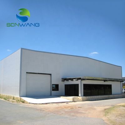 مستودع هيكل فولاذي مخصص مع إطار فولاذي Q235/Q355