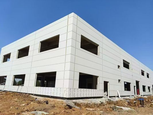مصنع التجميع المخصصة الحديثة الهيكل الفولاذية المسبقة الصنع
