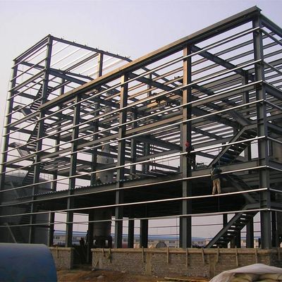 Q355 Q235 مستودع المباني الجاهزة التخزين الوظيفي متعدد الاستخدامات
