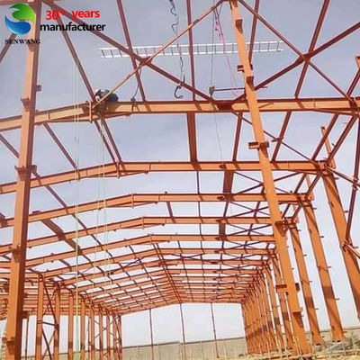 مبنى ورشة الصلب الموثوق به للتشييد الصناعي والإنشاءات اللوجستية