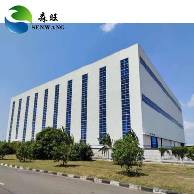 مستودع هيكل فولاذي مجلفن مخصص، مبنى مُسبق الصنع