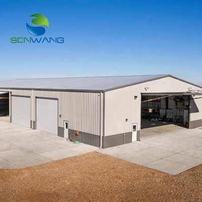 مبنى هيكل فولاذي مخصص لمستودع صناعي