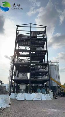 ورشة عمل الفولاذ الجاهزة للتخصيص مع EPS الصوف الزجاجي الصوف الصخري Pu ساندوتش لوحة النمط الخفيف الهيكل والمهندس على الموقع