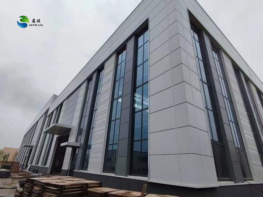 مخزن هيكل الفولاذ القائم على تصميم AutoCAD القابل للتخصيص مع هيكل الإطار وخراب الفولاذ المغلف