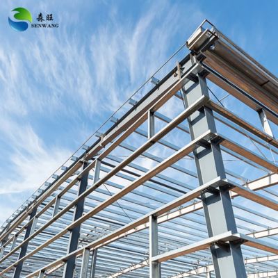 Customizable Steel Structure Warehouse with Design, Fabrication, Installation for Storage and Production