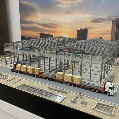 مباني الهياكل الفولاذية المعاصرة الحديثة القائمة على هندسة الهياكل الفولاذية المدرفلة على الساخن، حلول التسليم والإنشاء